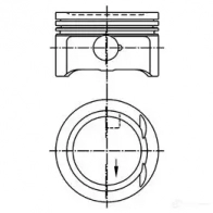 Поршень KOLBENSCHMIDT 4028977300721 Mercedes CLK (A208) 1 Кабриолет 2.3 230 Kompressor (2048) 197 л.с. 2000 – 2002 U3YLT M7 94953600