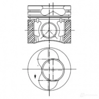 Поршень KOLBENSCHMIDT 99843620 Audi A6 (C5) 2 Седан 1.9 Tdi 115 л.с. 2000 – 2005 4028977463860 KJ 70DRQ