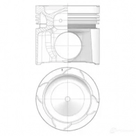 Поршень KOLBENSCHMIDT 41086620 1437962047 HMIR LPW