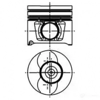 Поршень KOLBENSCHMIDT 2952623 40218600 0VPC TY6 4028977669842