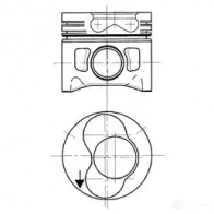 Поршень KOLBENSCHMIDT 4028977471476 94427730 Audi A4 (B5) 1 Универсал 1.9 Tdi 75 л.с. 1996 – 2001 Y75 JCXV