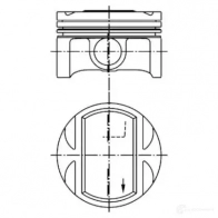 Поршень KOLBENSCHMIDT 94954600 4028977300769 2968704 WN T9T