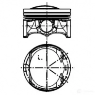 Поршень KOLBENSCHMIDT 1424784744 57VH ZYS 41197620 4028977886010