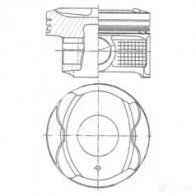 Поршень KOLBENSCHMIDT 2953073 MLJ0 0H 4028977861062 41250600