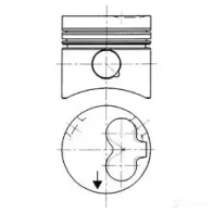 Поршень KOLBENSCHMIDT 2C QGOO 4028977125317 2963964 90732620