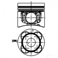Поршень KOLBENSCHMIDT 4028977602528 6 GV9E 40476600 2952867