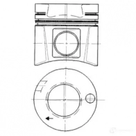 Поршень KOLBENSCHMIDT 4028977107139 VWBY P 90220602 Volkswagen Passat (B7) 5 2010 – 2015