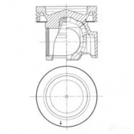 Поршень KOLBENSCHMIDT 1437965166 7A TF3 41981600