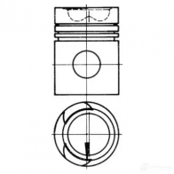 Поршень KOLBENSCHMIDT Q85 E0 4028977139260 93249600 Nissan Primera (P10) 1 Седан 2.0 GT 150 л.с. 1990 – 1996