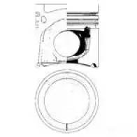 Поршень KOLBENSCHMIDT N 9WB4 2953023 4028977772993 41003620