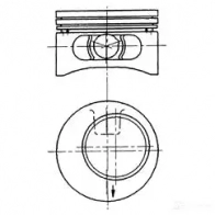 Поршень KOLBENSCHMIDT GY C8K 2965315 92123620 4028977163852