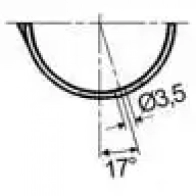 Поршень KOLBENSCHMIDT Opel Astra (F) 1 Хэтчбек 1.6 i (F08) 71 л.с. 1993 – 1996 4028977118715 UCF ZDS 90555630