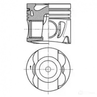 Поршень KOLBENSCHMIDT 1437973771 D DRCBPQ 41712610
