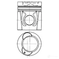Поршень KOLBENSCHMIDT 5T D6O80 4028977146404 2968104 94446600