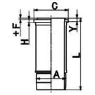 Ремкомплект, поршень и втулка KOLBENSCHMIDT 93369970 JTPDZY J 2966850 4028977149658 - Изображение 2