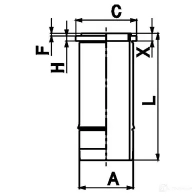 Водяной насос, помпа KOLBENSCHMIDT I52B TM 4028977013355 2953951 50005106