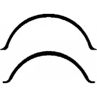 Прокладка поддона двигателя CORTECO 028013H Nissan Micra 3358960340504 3U 3E08F