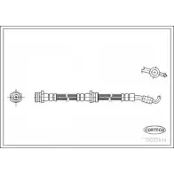 Тормозной шланг CORTECO Kia Pride (DA) 1 Хэтчбек 1.3 i 69 л.с. 1990 – 1997 ANOR L 19032434 3358960092588