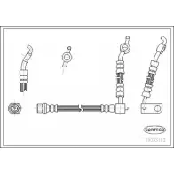 Тормозной шланг CORTECO 3358960098900 19033103 Toyota Yaris (XP10) 1 Хэтчбек 1.4 D 4D (NLP10) 75 л.с. 2001 – 2005 A BPFV6