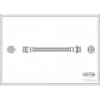 Тормозной шланг CORTECO Suzuki Swift (MZ, EZ) 2 Хэтчбек 1.3 DDiS (RS 413D) 69 л.с. 2005 – 2025 19035301 3358960476968 F3X CC