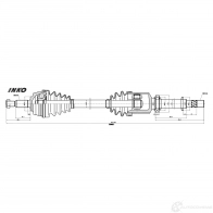 Привод в сборе INKO 1439932130 KMKPKO Z 280017