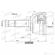 ШРУС внешний 22/22 | перед | INKO EW4 PWW 1439933596 308046