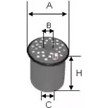 Топливный фильтр SOFIMA 1401605 S 0911 NC 1RSIAX LY85I J