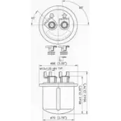 Топливный фильтр SOFIMA JZS UM3 0XDXZJ S 1619 B 1401826