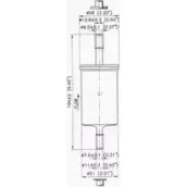 Топливный фильтр SOFIMA 7EG WY 54J8FK 1401863 S 1663 B
