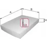 Салонный фильтр SOFIMA S 3045 C CX 4CE Saab 9-3 (YS3F) 2 Кабриолет 1.8 i 122 л.с. 2004 – 2015 B0CRL6R