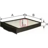 Салонный фильтр SOFIMA S 3107 C J4JTAFL Renault Megane (LM) 2 Седан 2.0 138 л.с. 2006 – 2010 FH 9H7C4