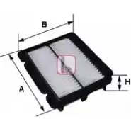 Воздушный фильтр SOFIMA PQ QZMID Chevrolet Aveo (T200) 1 Хэтчбек 1.5 84 л.с. 2005 – 2008 5GWVHS4 S 3279 A
