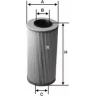 Масляный фильтр SOFIMA C5 4LHJ S 3380 PO D3JFR Volkswagen Golf 3 (1H5) Универсал 2.9 VR6 Syncro 190 л.с. 1994 – 1999