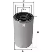 Масляный фильтр SOFIMA P1ZWL19 2OFD KB Seat Altea (5P1) 1 Минивэн 1.6 102 л.с. 2004 – 2024 S 3436 R