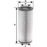 Воздушный фильтр SOFIMA CUD2M Fiat Idea (350) 1 Минивэн 1.6 D Multijet 116 л.с. 2008 – 2010 S 7341 A 3EA8 VAF