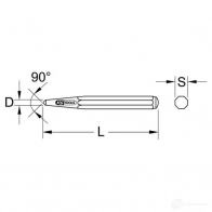 Кернер по центру KS TOOLS 3311234 4042146083185 VA6 NAB 1560175 - Изображение 4