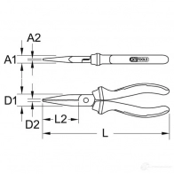 Плоскогубцы KS TOOLS 4042146014806 3307649 XU TL1 1151016 - Изображение 8