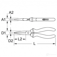 Плоскогубцы KS TOOLS 1192016 3308634 NGB JK 4042146330296 - Изображение 2