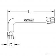 Рукоятка с храповиком KS TOOLS 8 K56L 1439090460 bt015007 - Изображение 8