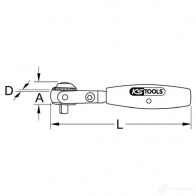 Трещотка реверсивная KS TOOLS GI7 LR 9143815 1437553475 - Изображение 21