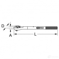 Трещотка реверсивная KS TOOLS 4042146051900 3320532 6BW7 6M 9113401 - Изображение 5