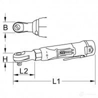 Трещотка реверсивная KS TOOLS 3316353 5153510 B Y74E7N 4042146333525 - Изображение 2