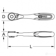 Трещотка реверсивная KS TOOLS 9181594 1424376987 4I NUK 4042146384435 - Изображение 3