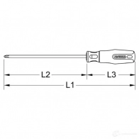Отвертка KS TOOLS 1203228511 9620901 9AL 7EFB 4042146516287 - Изображение 2