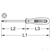 Отвертка KS TOOLS MIE 6D 3319743 9111133 4042146044629