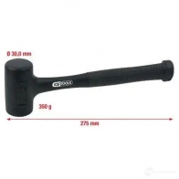 Молоток с мягким бойком KS TOOLS 1405252 3309338 0 02S9K 4042146162200 - Изображение 3