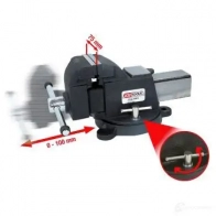Тиски KS TOOLS 9VIY EW 3321336 9140003 4042146075340 - Изображение 3