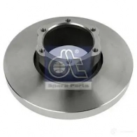Тормозной диск DIESEL TECHNIC 463992 2684203 4047755258573 X6FOX U - Изображение 1