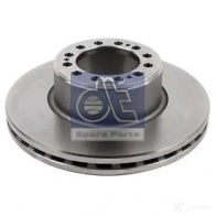 Тормозной диск DIESEL TECHNIC 2672357 WBX 9LE 4057795129030 1034100
