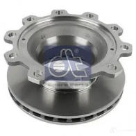 Тормозной диск DIESEL TECHNIC 2672080 1014100 4057795219427 S53 8F - Изображение 1